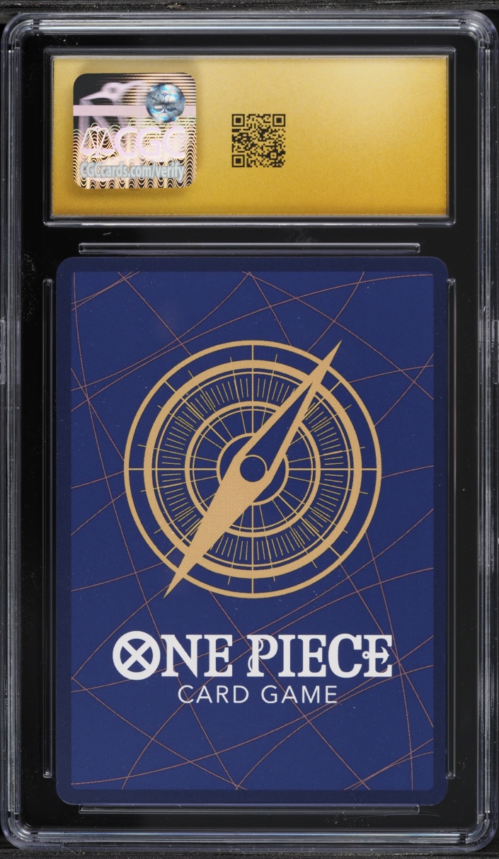 2025 One Piece Royal Blood Manga Alt Art Trafalgar Law #OP10-119 CGC 10 PRISTINE