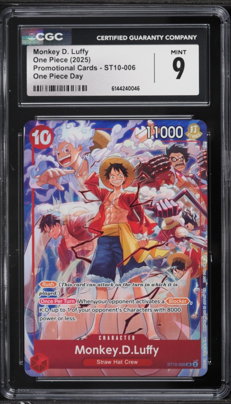 2025 One Piece Legacy Of The Master Alt Art Monkey D. Luffy #OP12