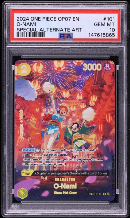 2024 One Piece 500 Years In The Future Special Alt Art O-Nami #101