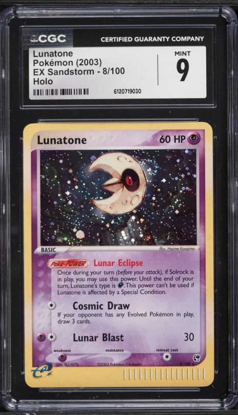 2023 Pokemon Sword & Shield Crown Zenith Full Art Lunatone #GG11 CGC 10 GEM  MINT on Fanatics Collect