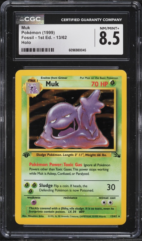 muk pokemon card price 085/172 Brilliant Stars - Rare - Evolution 2 Lot Dragon Type Muk Holo - EX Legend