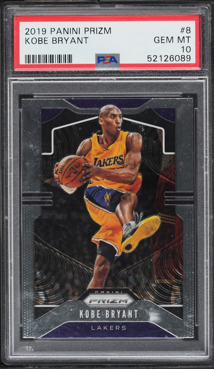 2019 Panini Prizm Kobe Bryant #8 PSA 10 GEM MINT