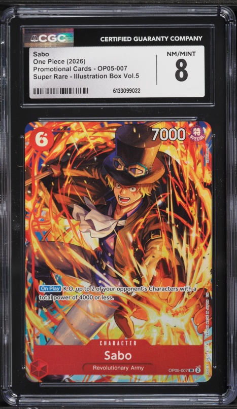 2026 One Piece Promo Tin Pack Set Vol. 2 Sabo #P-073 PSA 10 GEM