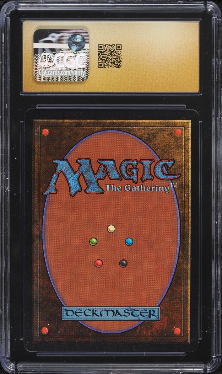 1993 Magic The Gathering MTG Beta Basic Land Forest (Path) CGC 10 PRISTINE