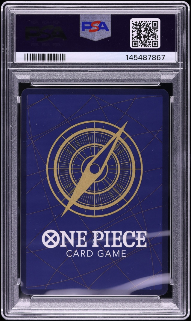 2024 One Piece Emperors Of The New World Wanted SEC SP Monkey D. Luffy #OP09-119 PSA 10 GEM