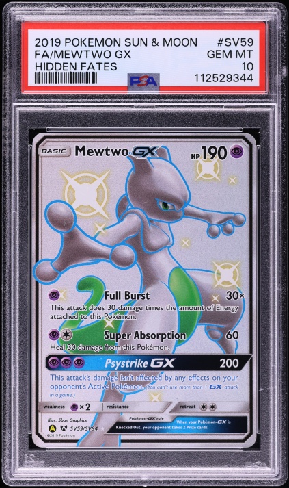 mewtwo pokemon card 1st edition 1999 Pokémon Mewtwo Base Set Unlimited Holo #10 PSA 8 NM-MT