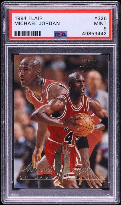 1996 Metal Basketball Michael Jordan #11 PSA 9 MINT on Fanatics