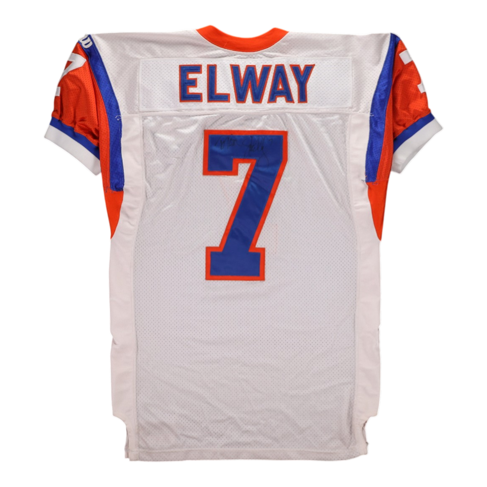 1994 John Elway Signed Autographed Game Used Denver Broncos Jersey - Beckett/Mears AUTH, LOO