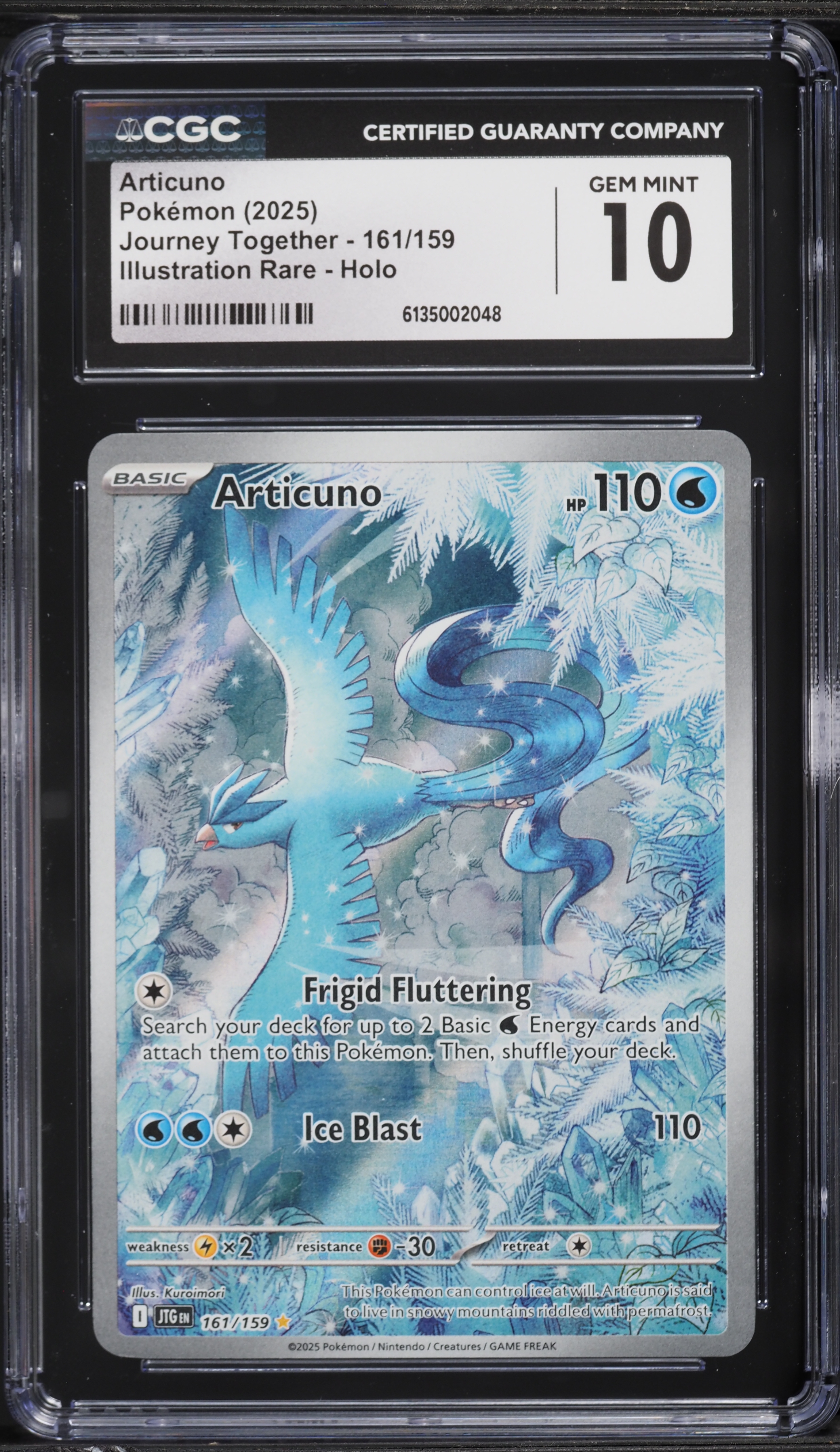 2025 Pokemon Scarlet & Violet Journey Together IR Articuno #161