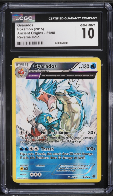 2015 Pokemon Russian XY BREAKthrough Holo Vivillon #15 CGC 9.5