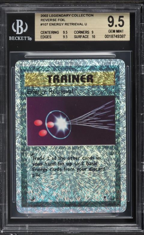 2002 Pokemon Legendary Collection 107 Energy Retrieval - Rev.Foil | Ozzie Collectables 2002 Pokemon Legendary Collection 107 Energy Retrieval - Rev.Foil | Ozzie Collectables