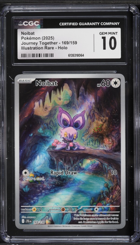 shiny noibat pokemon card Noibat 152/193 NM / M