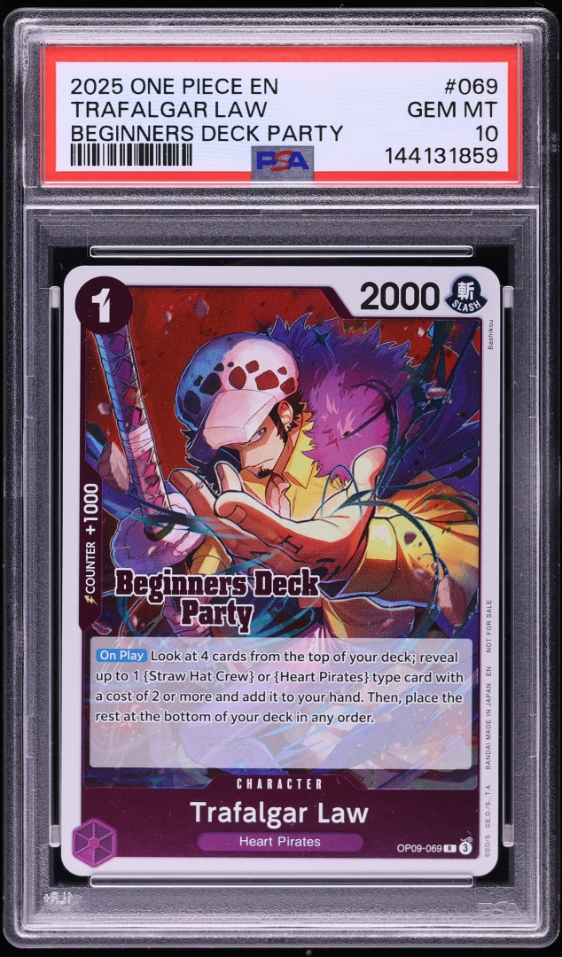one piece tcg law deck Trafalgar Law (ST02-009) Starter Deck 2: Worst Generation Foil