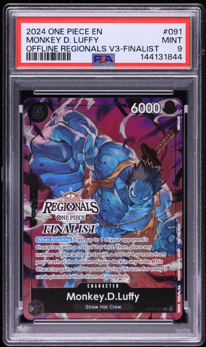 2024 One Piece Japanese Bandai Card Games Fest Monkey D. Luffy #P