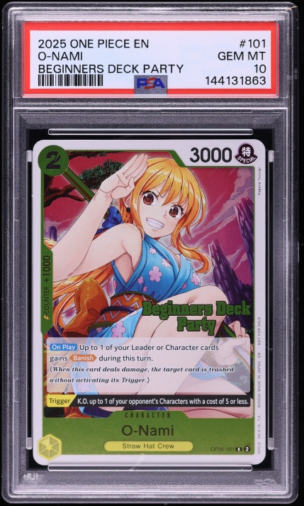 2024 One Piece 500 Years In The Future Special Alt Art O-Nami #101