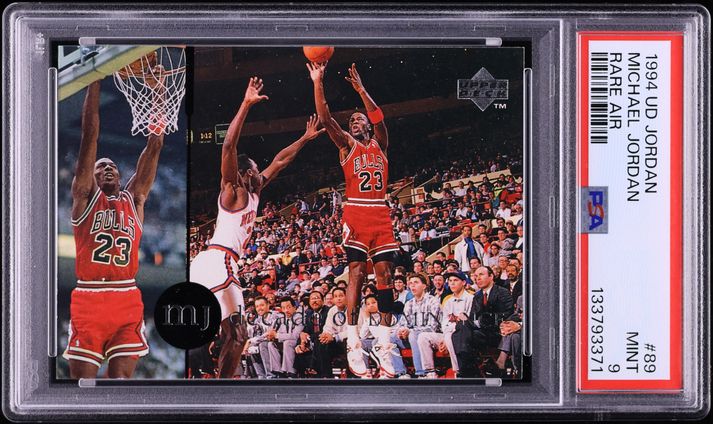 1994 Upper Deck Rare Air Michael Jordan #89 PSA 9 MINT on Fanatics