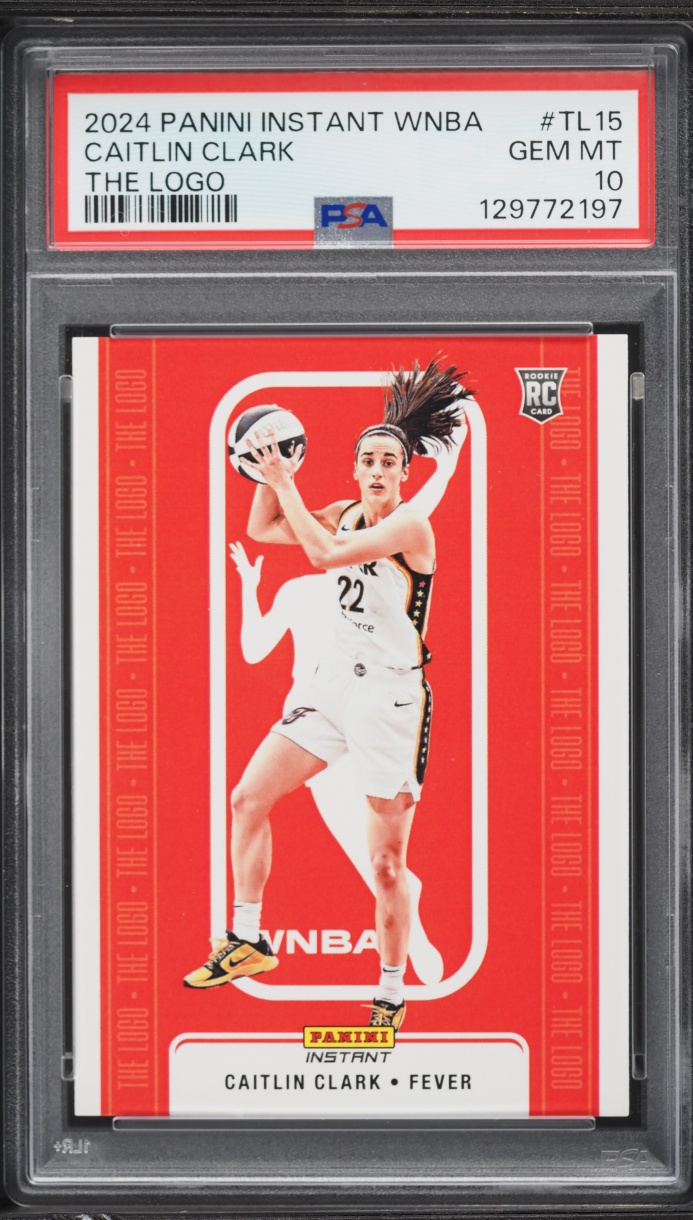 2024 Panini Instant WNBA Logo Caitlin Clark ROOKIE /2832 #TL-15 PSA 10 GEM MINT