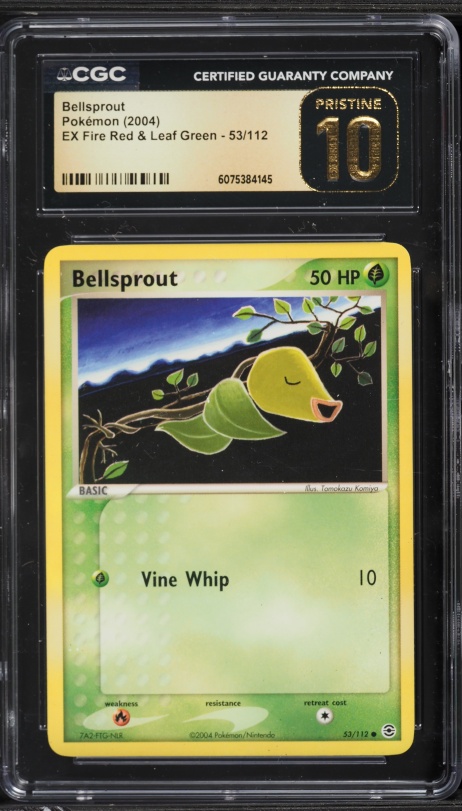 pokemon card bellsprout Erika's Bellsprout 1st Edition