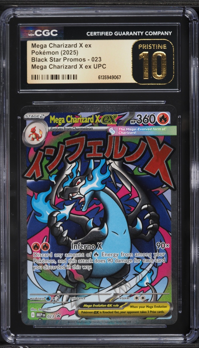 2025 Pokemon Mega Evolution Promo Ultra Premium Full Art Mega