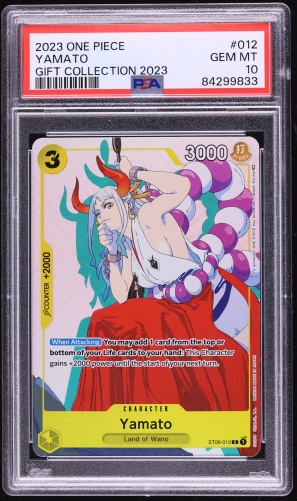 2023 One Piece Japanese Promo Magazine Vol. 17 Yamato #P-046 CGC