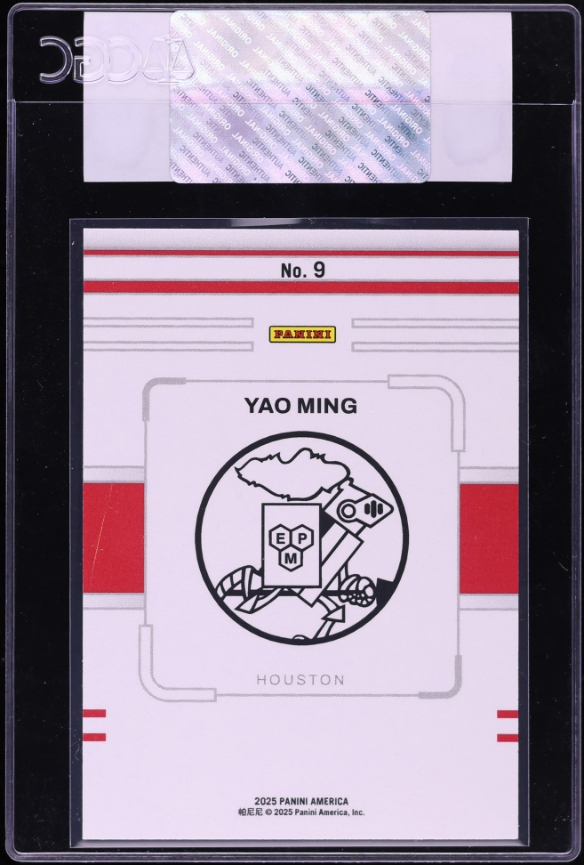 2025 Panini ASCC Yao Ming /99 #9 CGC AUTH