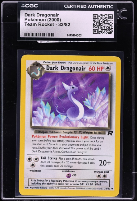 dark dragonair pokemon card Pokemon Legendary Collection Uncommon Dark Dragonair #38