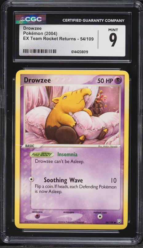 2023 Pokemon Japanese Scarlet & Violet EX Art Rare Drowzee #86 PSA