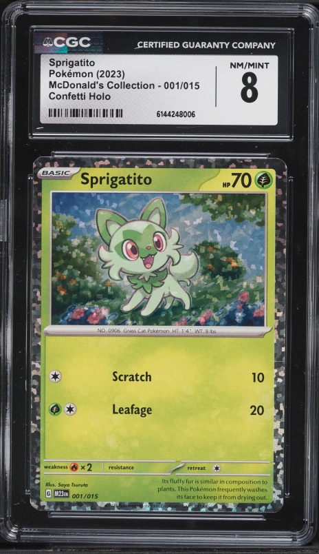 sprigatito pokemon card holographic Sprigatito 013/198 SV01 Scarlet & Violet Base Set