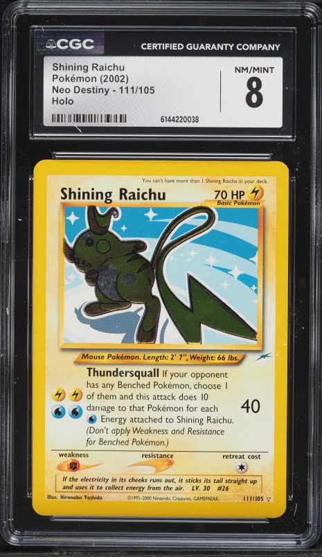 holographic raichu pokemon card value 401 Games Canada - Raichu - 13/95 - Rare main image 1