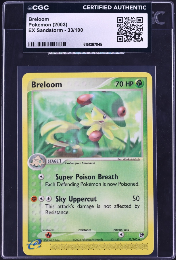 breloom pokemon card V - 006/264 - Ultra Rare - Sword & Shield Pokmon Hit Points70 HP Form Pokemon Trading Card Game Shining