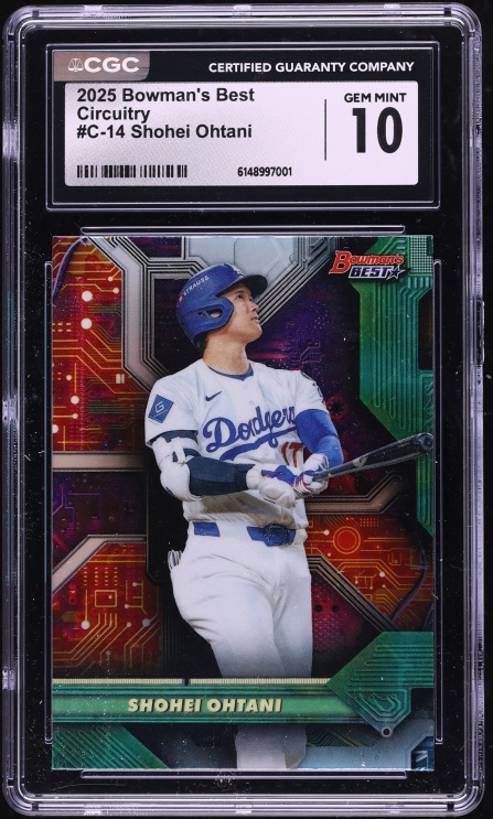 2025 Bowman's Best Circuitry Shohei Ohtani #C-14 CGC 10 GEM MINT