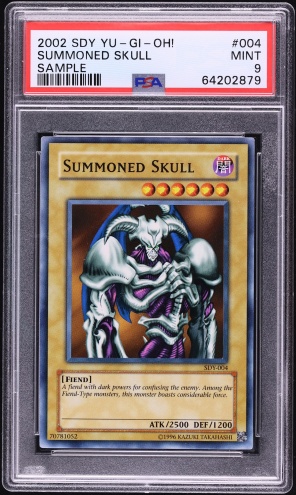 2002 Yu-Gi-Oh! The Eternal Duelist Soul Promo Skull Dice #EDS-003 PSA 9 MINT on Fanatics Collect 2002 Yu-Gi-Oh! The Eternal Duelist Soul Promo Skull Dice #EDS-003 PSA 9 MINT on Fanatics Collect