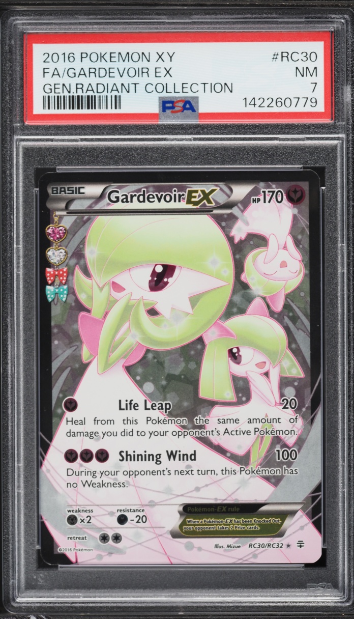 2016 Pokemon XY Generations Radiant Collection Full Art Gardevoir EX #RC30 PSA 7 NRMT