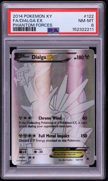 silver dialga pokemon card Pokémon - Dialga-EX (122/119) - XY Phantom Forces main image 1