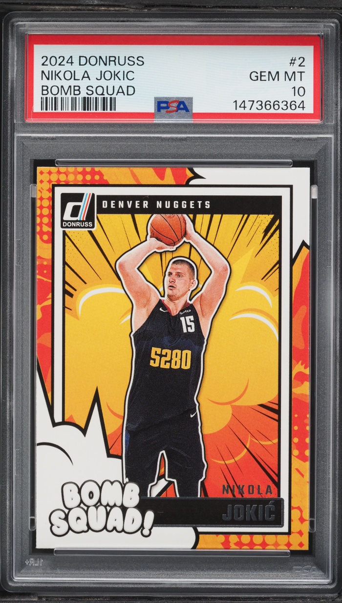 2024 Donruss Bomb Squad Nikola Jokic #2 PSA 10 GEM MINT