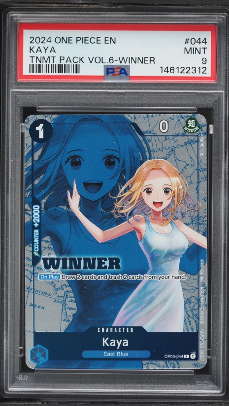 2024 One Piece Japanese 2nd Anniversary Set Kaya #OP03-044 PSA 10