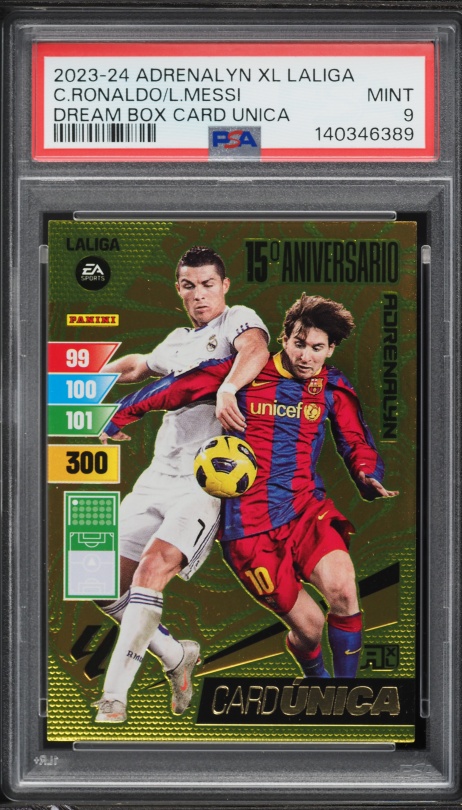 2008 Champions League Ticket Stub 1st Lionel Messi Vs. Cristiano