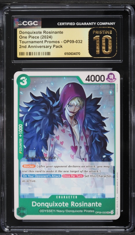 2024 One Piece Japanese 2nd Anniversary Donquixote Rosinante #OP05