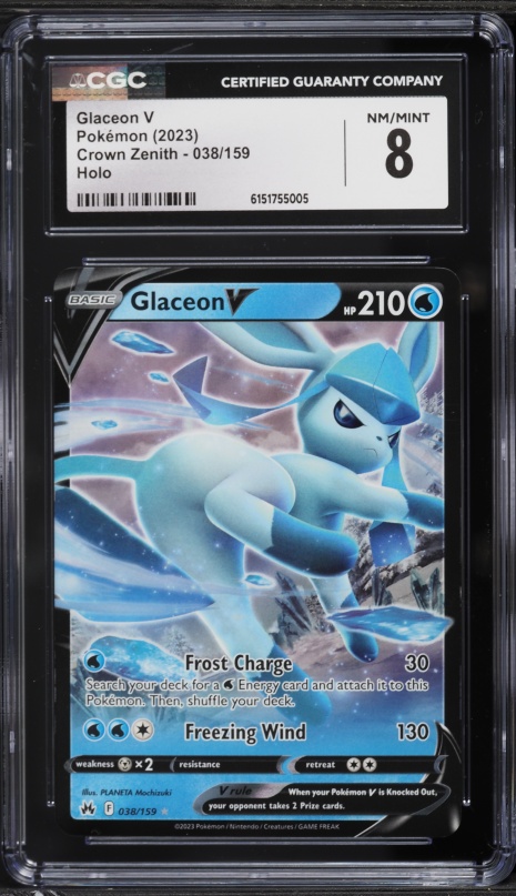 2025 Pokemon Chinese Gem Pack Vol. 2 Glaceon V #0813 CGC 10 GEM MINT on  Fanatics Collect