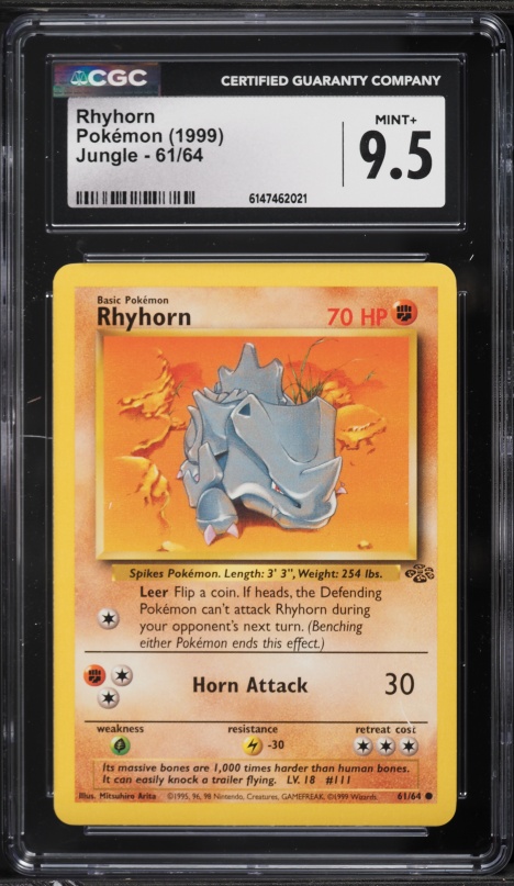 2005 Pokemon World Championships Promo Michael Gonzalez Rhyhorn