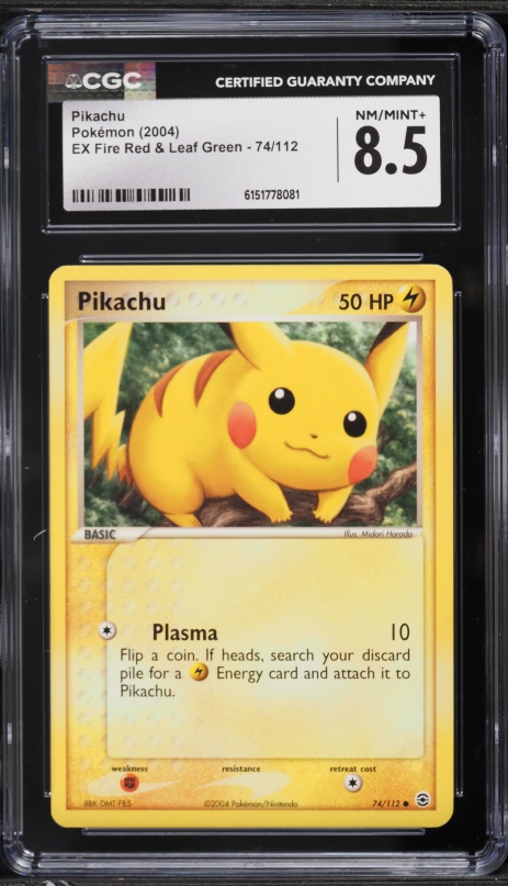 2004 Pokemon Japanese EX Flight of Legends 1st Edition Pikachu