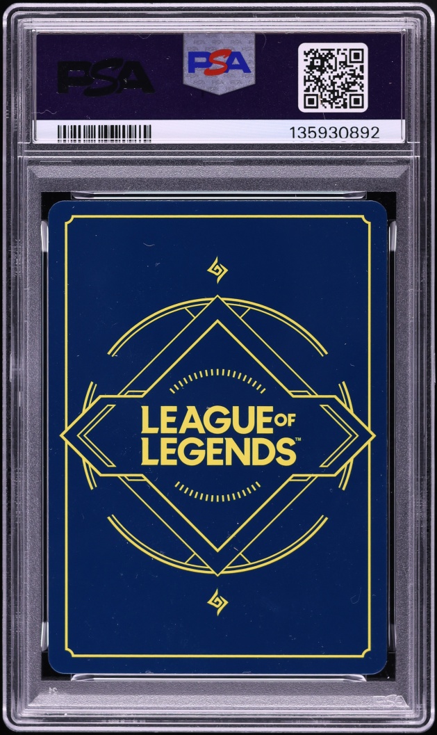 2025 Riftbound League Of Legends Origins Demo Participation Teemo #197 PSA 9 MINT