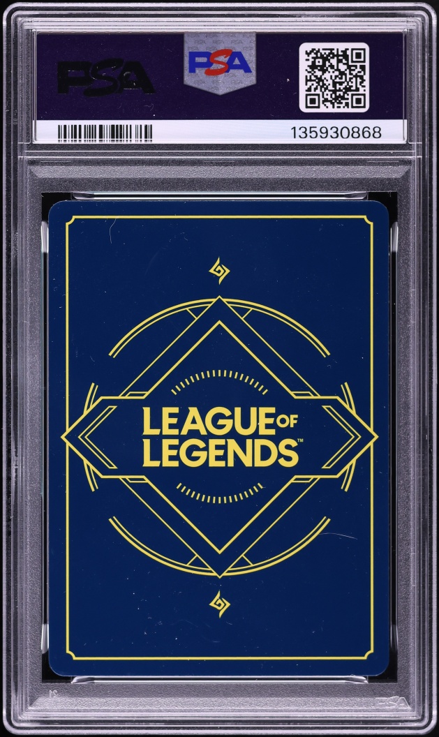 2025 Riftbound League Of Legends Origins Demo Participation Teemo #197 PSA 9 MINT