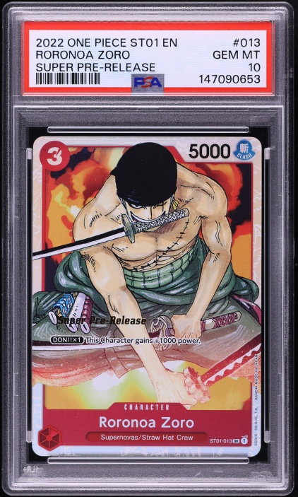 2025 One Piece Promo Championship Top 16 Roronoa Zoro #OP09-076