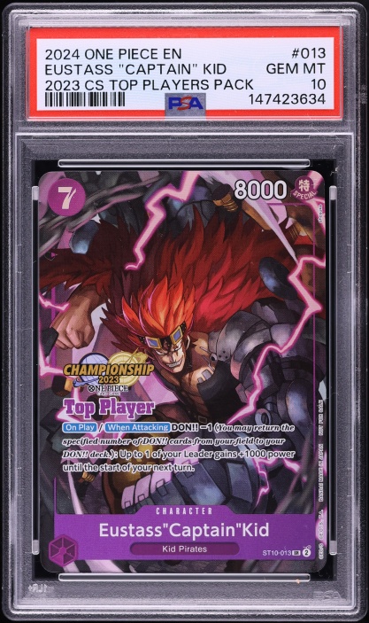 2024 One Piece Promo Championship Celebration Super Rare Eustass