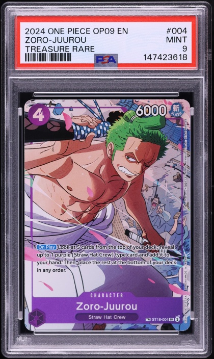 2024 One Piece Japanese Emperors In The New World Alt Art Zoro