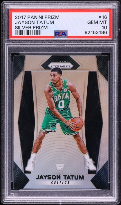 2017 Select Signatures Jayson Tatum ROOKIE AUTO /199 #JAY PSA 10