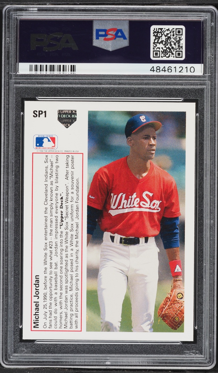 1991 Upper Deck Michael Jordan ROOKIE #SP1 PSA 9 MINT