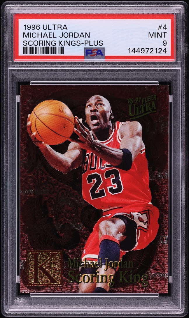 1996 Ultra Scoring Kings Plus Michael Jordan #4 PSA 9 MINT