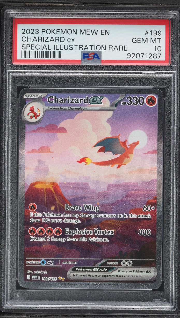 2023 Pokemon Scarlet & Violet 151 SIR Charizard Ex #199 PSA 10 GEM MINT